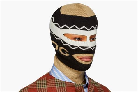 gucci black face masks|gucci balaclava mask.